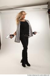 Nikol Action Standing Pose With Guns